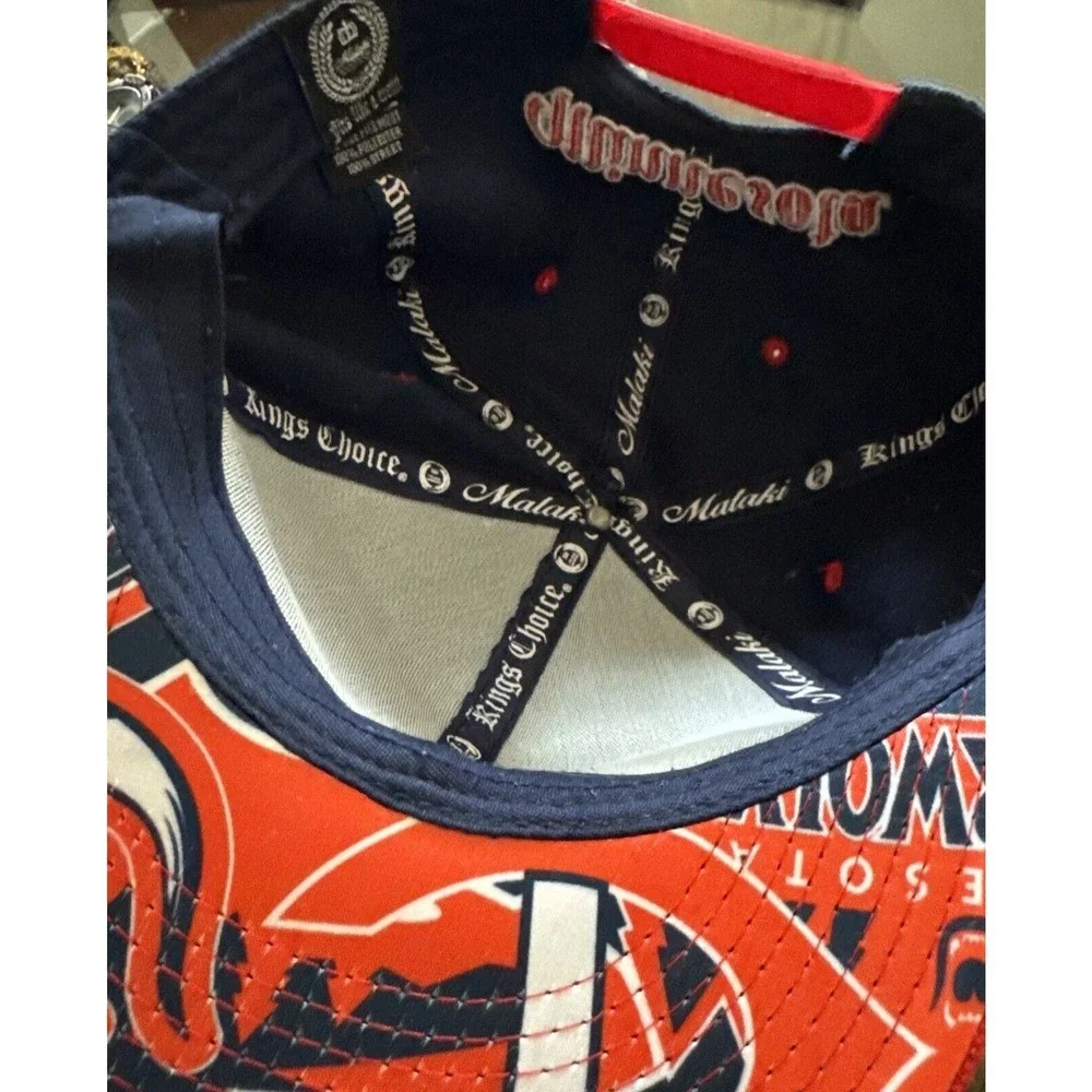 Kings Choice Malaki SnapBack‎ Hat Cap Twin Cities Minnesota Twins Blue Red